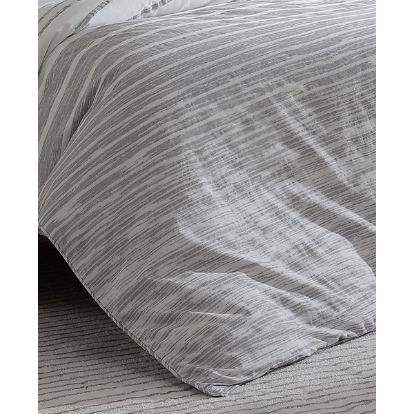 Abstract Stripe Duvet Cover Set, Full/Queen