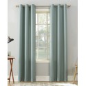 Casual Textured Semi-Sheer Grommet Curtain Panel, 40