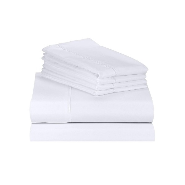 6PC Rayon from Bamboo Solid Performance Sheet Set