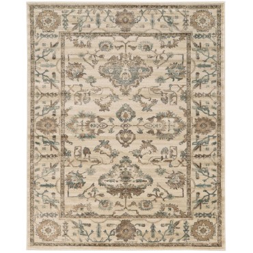 Ivory Cream Area Rug...