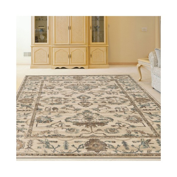 Ivory Cream Area Rug Collection