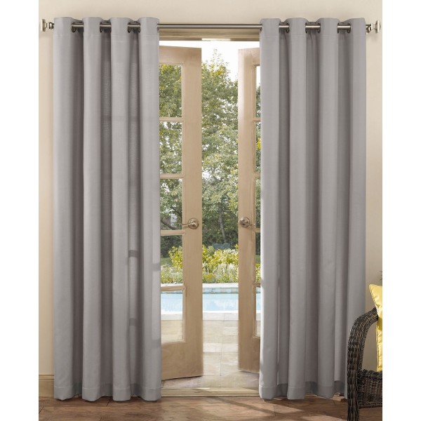 Protectant Room Darkening Grommet Curtain Panel, 84