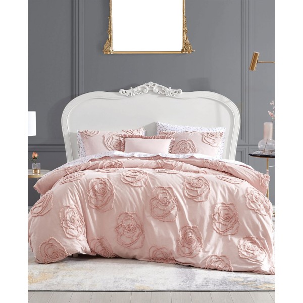 Rambling Rose 3-Pc. Duvet Cover Set, Twin