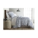 Luxury Cotton Sateen Duvet Cover and Sham Set, Twin