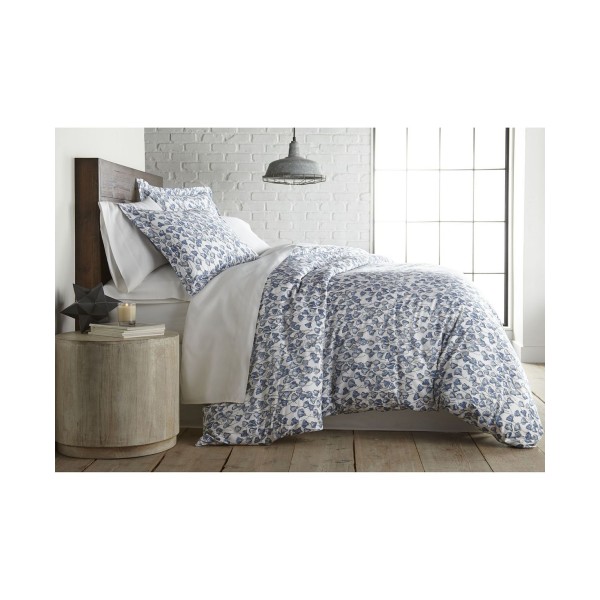 Luxury Cotton Sateen Duvet Cover and Sham Set, Twin