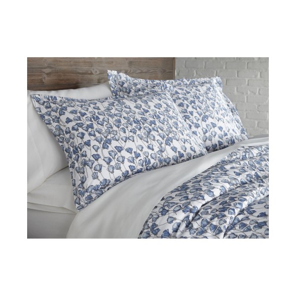 Luxury Cotton Sateen Duvet Cover and Sham Set, Twin