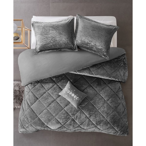 Velvet 3-Pc. Duvet Cover Set, Twin/Twin XL