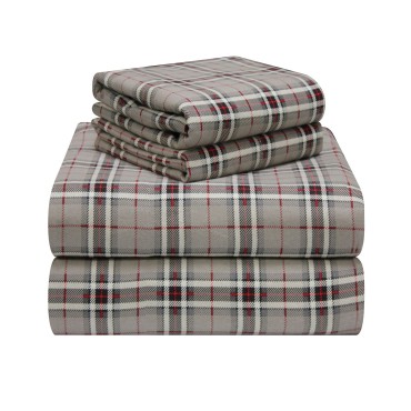 Plaid Sheet Set, Twi...
