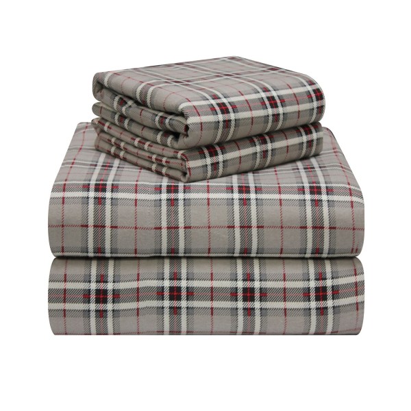 Plaid Sheet Set, Twin