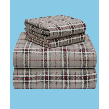 Plaid Sheet Set, Twi...