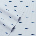 Stripe Cotton Percale 3-Piece Sheet Set, Twin