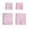 4 Piece Deep Pocket Microfiber (Muted, Vibrant, Heathered) Sheet Set - King