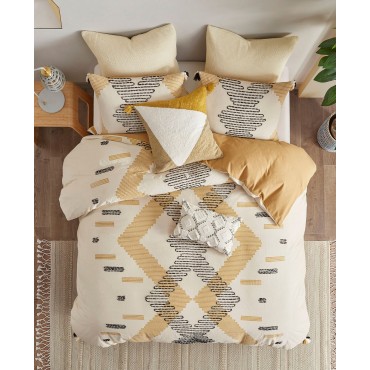 Cotton 3-Pc. Duvet C...