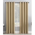 Grid Texture Blackout Grommet Curtain Panel, 84