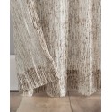 Watercolor Print Sheer Rod Pocket Curtain Panel, 50