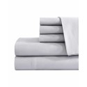 Solid 1000-Thread Count Sateen 6 Piece Sheet Set, Queen