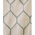 Metallic Geo Embroidered Window Panel, 50