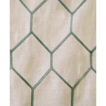 Metallic Geo Embroid...