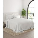 Expressed In Embossed Striped 3 Piece Bed Sheet Set, Twin