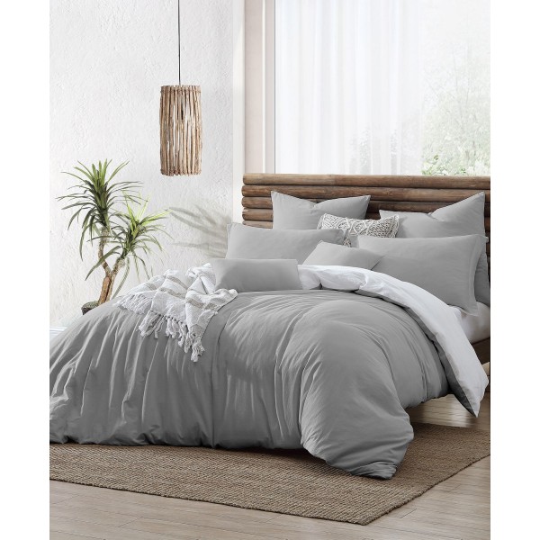 Ultra Soft Cotton Garment 3 Piece Duvet Cover Set, Full/Queen