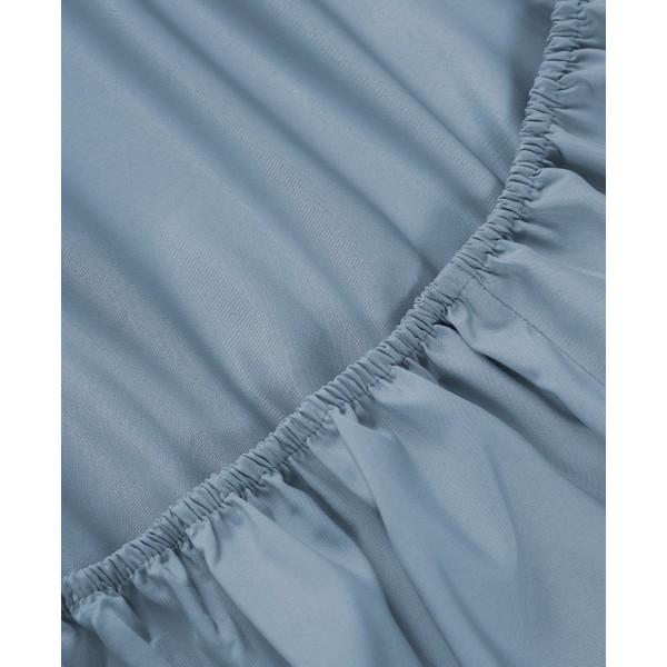 Solid Cotton Rich Blend Fitted Sheet, Twin XL