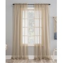 Sheer Rod Pocket Top Curtain Panel, 59